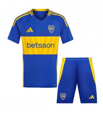 Boca Juniors Primera Equipación Niños 2024-25 Manga Corta (+ Pantalones cortos)